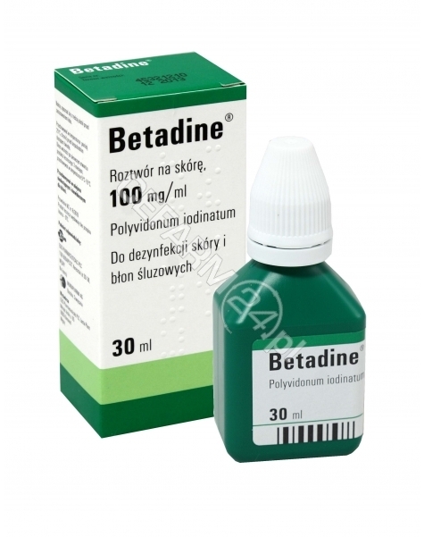 EGIS Betadine 100 mg/ml roztwór na skórę 30 ml
