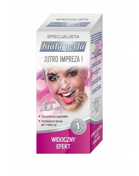 VITAPRODUKT Biała perła jutro impreza dwużelowy pędzelek 2 x 6 ml