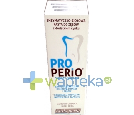 VITAPRODUKT Biała Perła PRO PERIO Pasta do zębów świeży oddech 75 ml