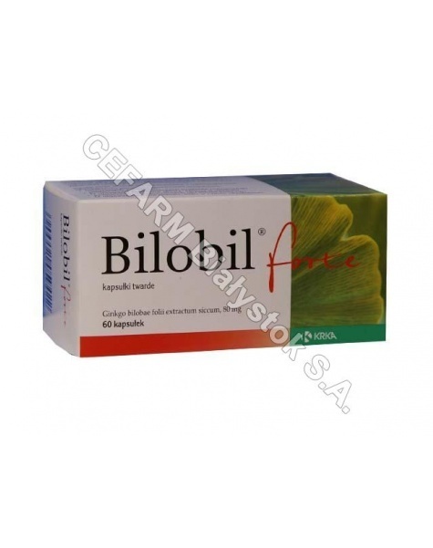 KRKA Bilobil forte 80 mg x 60 kaps