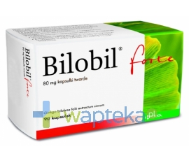 KRKA Bilobil Forte 80mg, 90 kapsułek