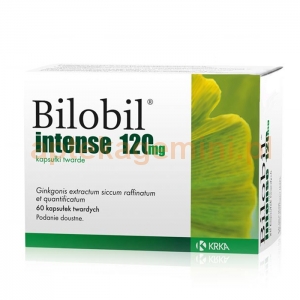 KRKA Bilobil Intense 120mg, 60 kapsułek