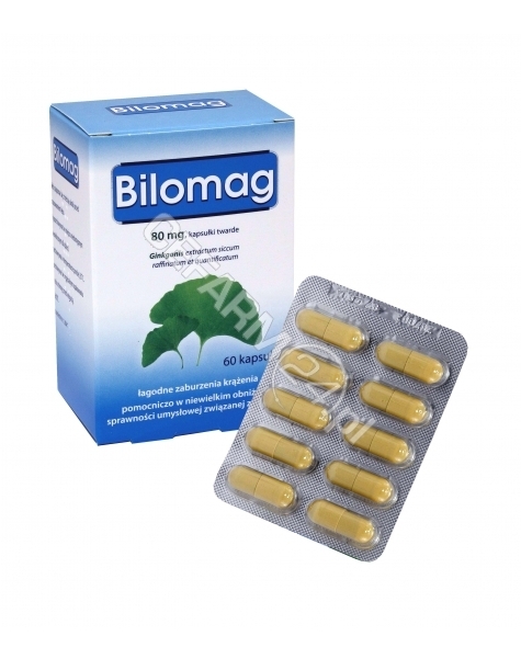 NP PHARMA Bilomag 80 mg x 60 kaps