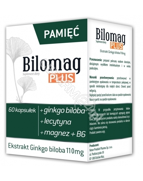 NP PHARMA Bilomag plus x 60 kaps