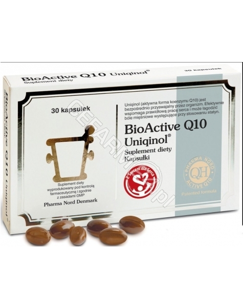 PHARMA NORD Bio-active q10 uniqinol x 30 kaps