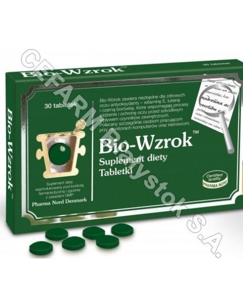 PHARMA NORD Bio-wzrok x 30 tabl