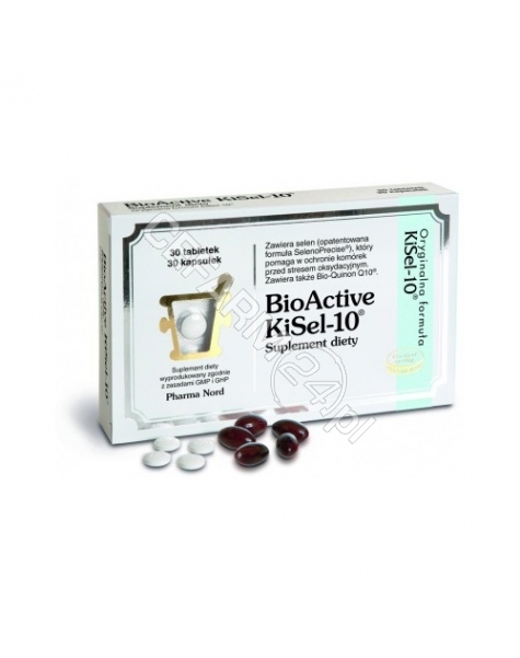 PHARMA NORD BioActive Kisel-10 x 30 kaps + 30 tabl