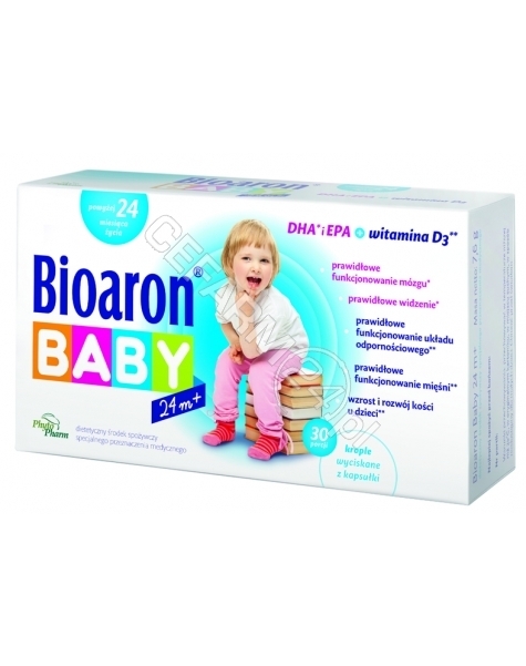 PHYTOPHARM KLEKA S.A. Bioaron Baby 24 m+ x 30 kaps twist-off