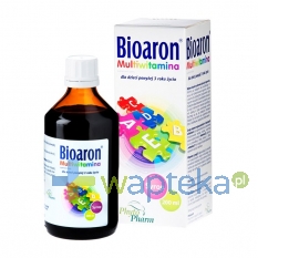 PHYTOPHARM KLĘKA S.A. Bioaron Multivitamina syrop 200 ml