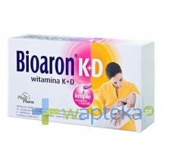 PHYTOPHARM KLĘKA S.A. Bioaron Witamina K+D 30 kapsułek twist-off