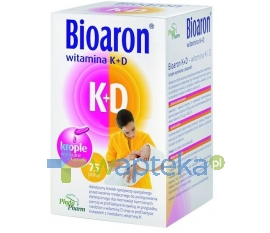 PHYTOPHARM KLĘKA S.A. Bioaron Witamina K+D 75 kapsułek twist-off