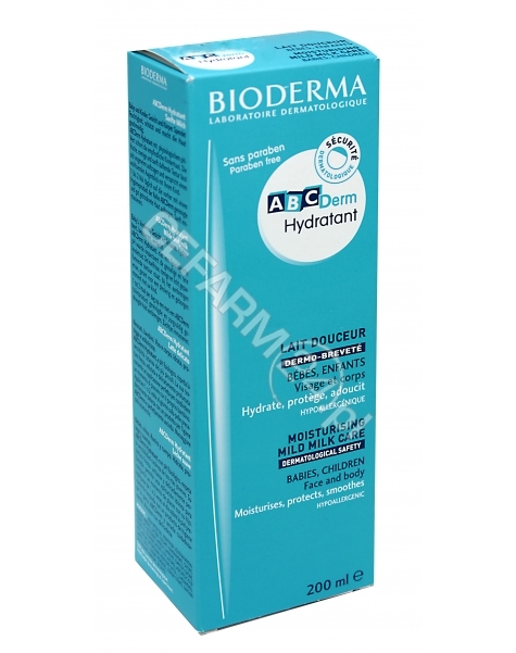 BIODERMA Bioderma abcderm hydratant - emulsja ultra-nawilżająca 200 ml