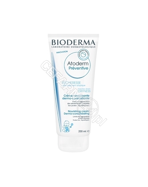 BIODERMA Bioderma atoderm preventive krem odżywczy wzmacniający barierę skóry 200 ml
