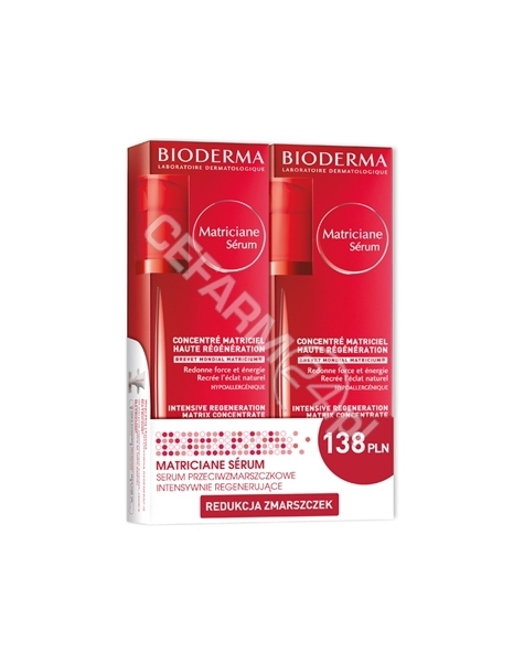 BIODERMA Bioderma DUOPACK Matriciane Serum intensywnie regenerujące (2 x 30 ml)