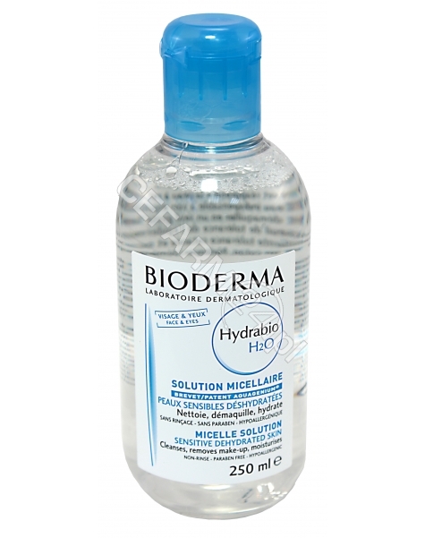 BIODERMA Bioderma hydrabio h2o płyn micelarny do demakijażu 200 ml
