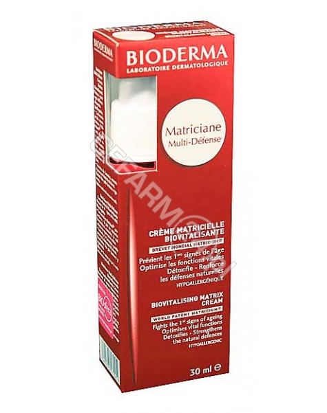 BIODERMA Bioderma matriciane multi-defense - krem biowitalizujący 30 ml