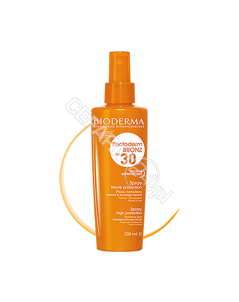 BIODERMA Bioderma photoderm bronz - spray przyspieszający opalanie spf 30 200 ml