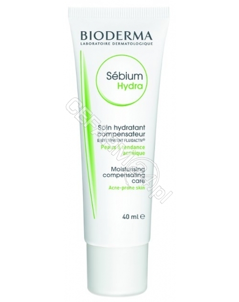 BIODERMA Bioderma sebium hydra - nawilżający krem do skóry tłustej i ze skłonnością do trądziku 40 ml