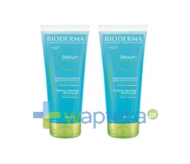 LAB.BIODERMA BIODERMA SEBIUM MOUSSANT Żel do skóry trądzikowej 2x200ml