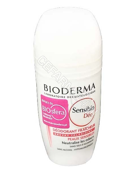 BIODERMA Bioderma sensibio deo fraicheur dezodorant do skóry wrażliwej 50 ml