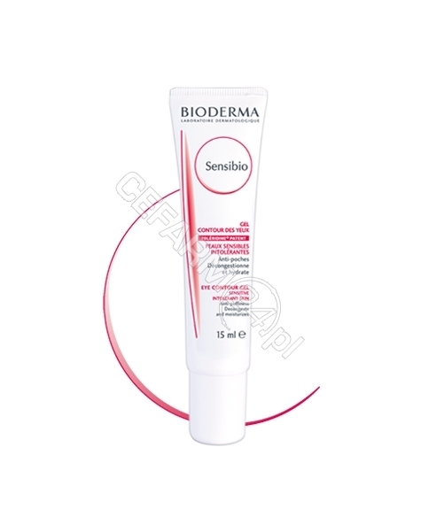 BIODERMA Bioderma sensibio eye - kremowy żel pod oczy 15 ml