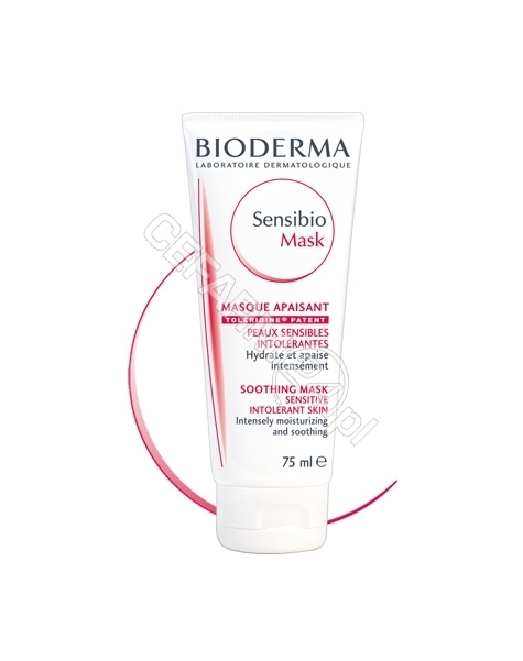 BIODERMA Bioderma sensibio mask - maseczka o działaniu łągodząco-nawilżającym do skóry wrażliwej 75 ml + Bioderma photoderm apres soleil - emulsja po opalaniu o działaniu łagodząco-nawilżającym i przedłużającym opaleniznę 100 ml (data ważności <s