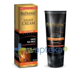 BIODERMIC SP. Z O.O. BIODERMIC Krem Kolagenowy na noc 50ml