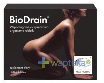 NEW NORDIC Biodrain 60 tabletek