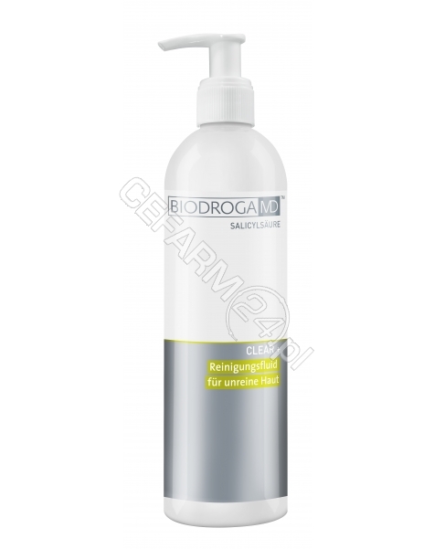 BIODROGA Biodroga Clear+ cleansing for impure skin fluid myjący do skóry zanieszczyszczonej 190 ml