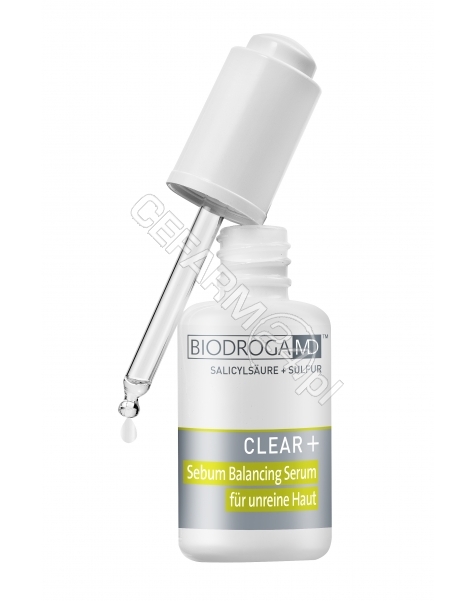 BIODROGA Biodroga Clear+ sebum balancing serum regulujące wydzielanie sebum 30 ml