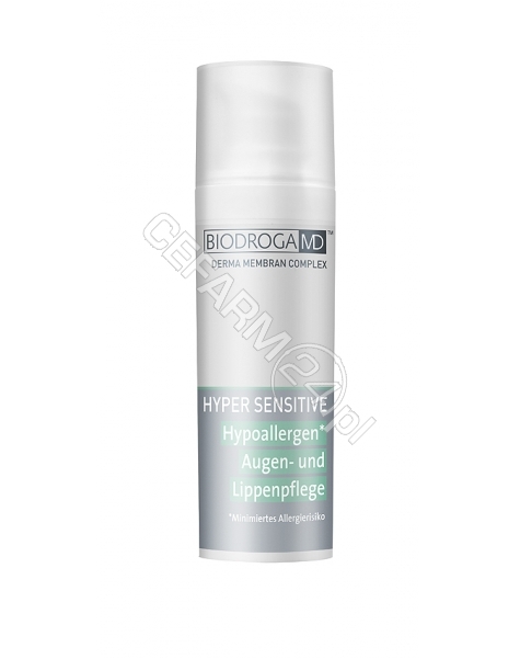 BIODROGA Biodroga Hyper-Sensitive hypoallergen eye & lip hipoalergiczny fluid do skóry wokół oczu 30 ml