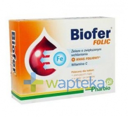 PHARBIO MEDICAL INT.AB Biofer Folic 80 tab