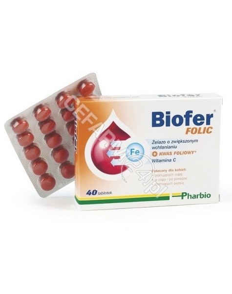 PHARBIO MEDI Biofer folic x 40 tabl