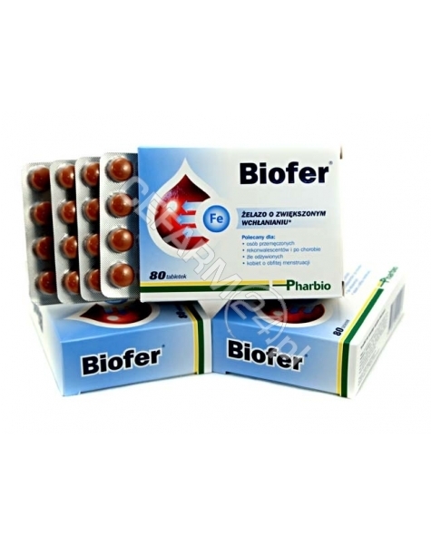 PHARBIO MEDI Biofer x 80 tabl