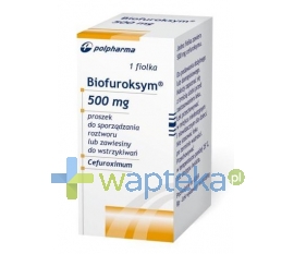 BIOTON S.A. Biofuroksym iniekcje roztwór 500 mg 1 fiolka