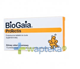 EWOPHARMA AG SP.Z O.O. BioGaia 10 tabletek do żucia o smaku cytrynowym