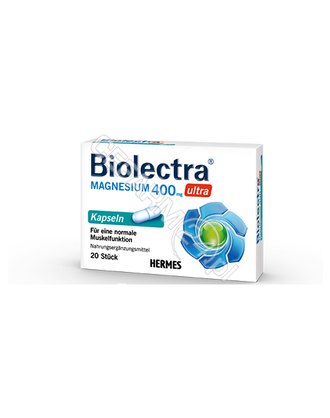 ALPEN PHARMA Biolectra magnez 400 mg ultra x 20 kaps