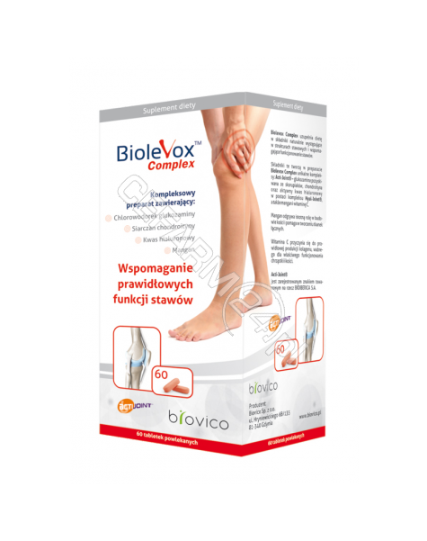 BIOVICO Biolevox complex x 60 tabl powlekanych (dawniej Alevox Complex)