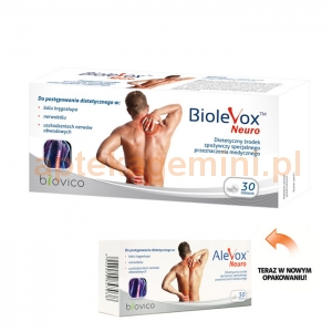 BIOVICO Biolevox Neuro (dawniej Alevox Neuro), 30 tabletek