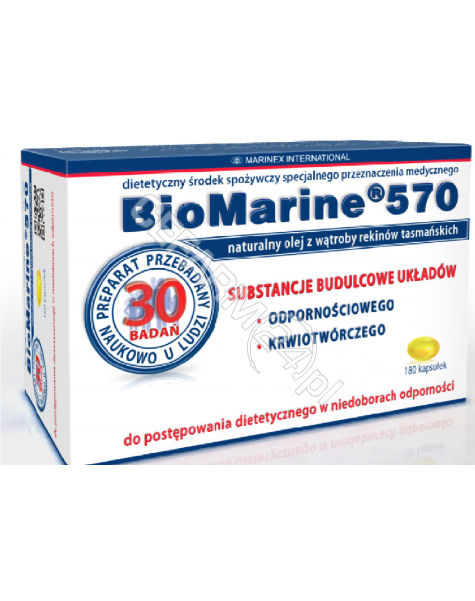 SCANDINAVIAN Biomarine 570 mg x 180 kaps