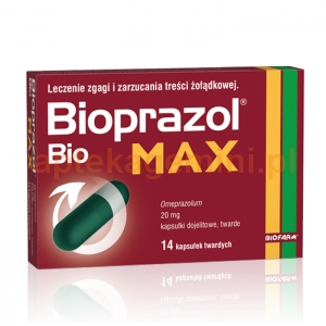 BIOFARM Bioprazol Bio Max, 14 kapsułek