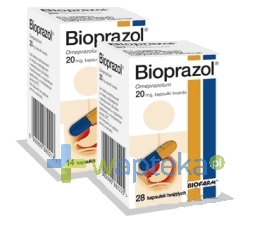 BIOFARM SP.Z O.O. Bioprazol kapsułk twarde 20 mg 28 sztuk