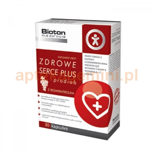 bioton BIOTON, Zdrowe Serce Plus prodiab, 30 kapsułek