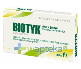 LEK-AM SP. Z O.O. P.F. Biotyk 0,4 g 10 kapsułek