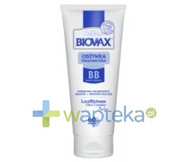 LBIOTICA BIOVAX BB Odżywka do włosów 60 sekund LATTE włosy osłabione 200ml