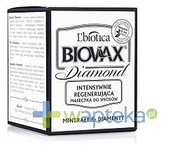 LBIOTICA BIOVAX Maseczka DIAMOND do każdego rodzaju włosów 125ml