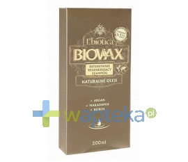 LBIOTICA BIOVAX Szampon Argan Makadamia Kokos 200 ml