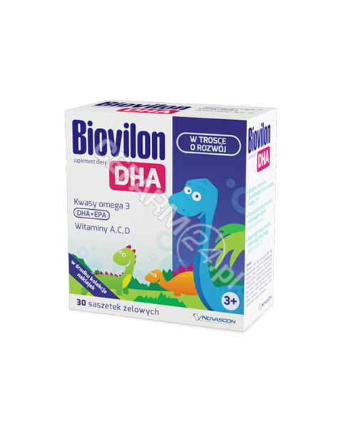 NOVASCON Biovilon dha x 30 saszetek żelowych