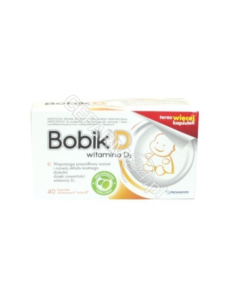 A&D PHARMA Bobik d (witamina d3) x 40 kaps