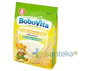 NUTRICIA POLSKA SP. Z O.O. BoboVita Dla małego brzuszka Kaszka pszenno-żytnia pełne ziarno po 8 miesiącu 180 g